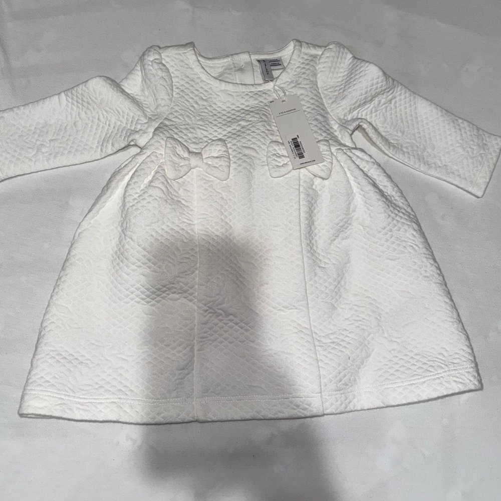 Janie and jack white dress